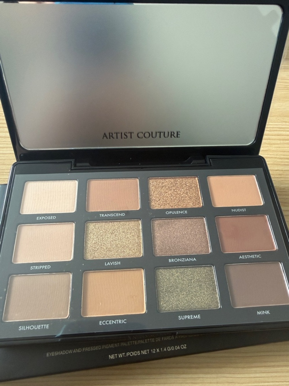 Artist Couture Supreme Nudes Eyeshadow Palette Exposed Matte Shimmer- NEW IN BOX - Picture 5 of 5